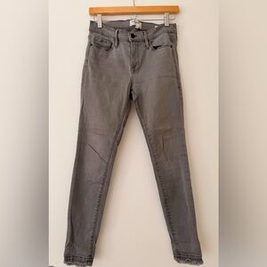 Frame Denim Women's Skinny Jeans in Charcoal